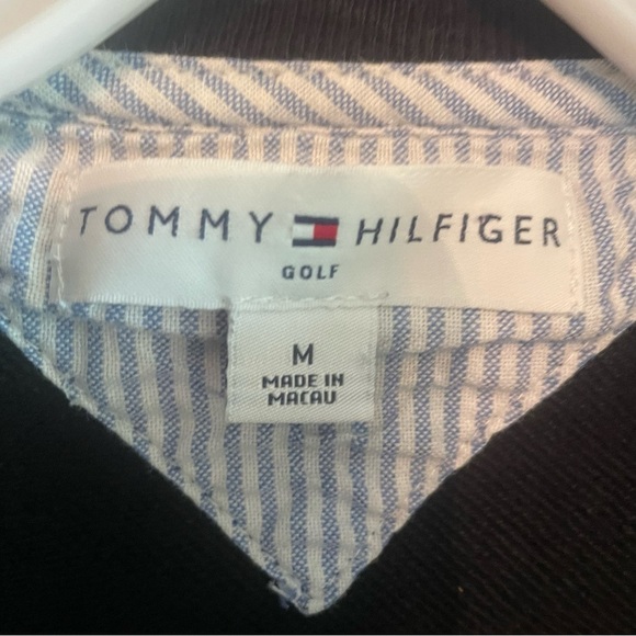 Tommy Hilfiger Golf women’s Navy Blue Zip-Up Jacket/sweatshirt size medium - Picture 5 of 6